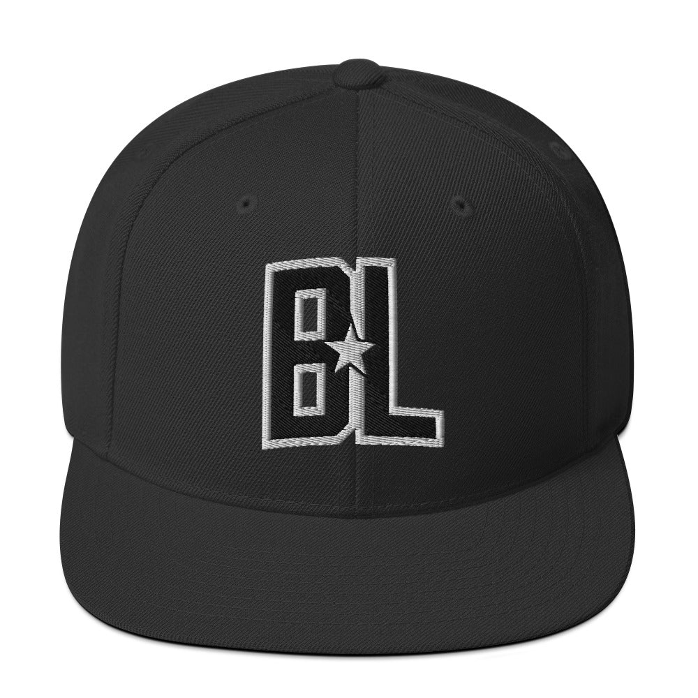 BL Blackout Flat Bill Hat